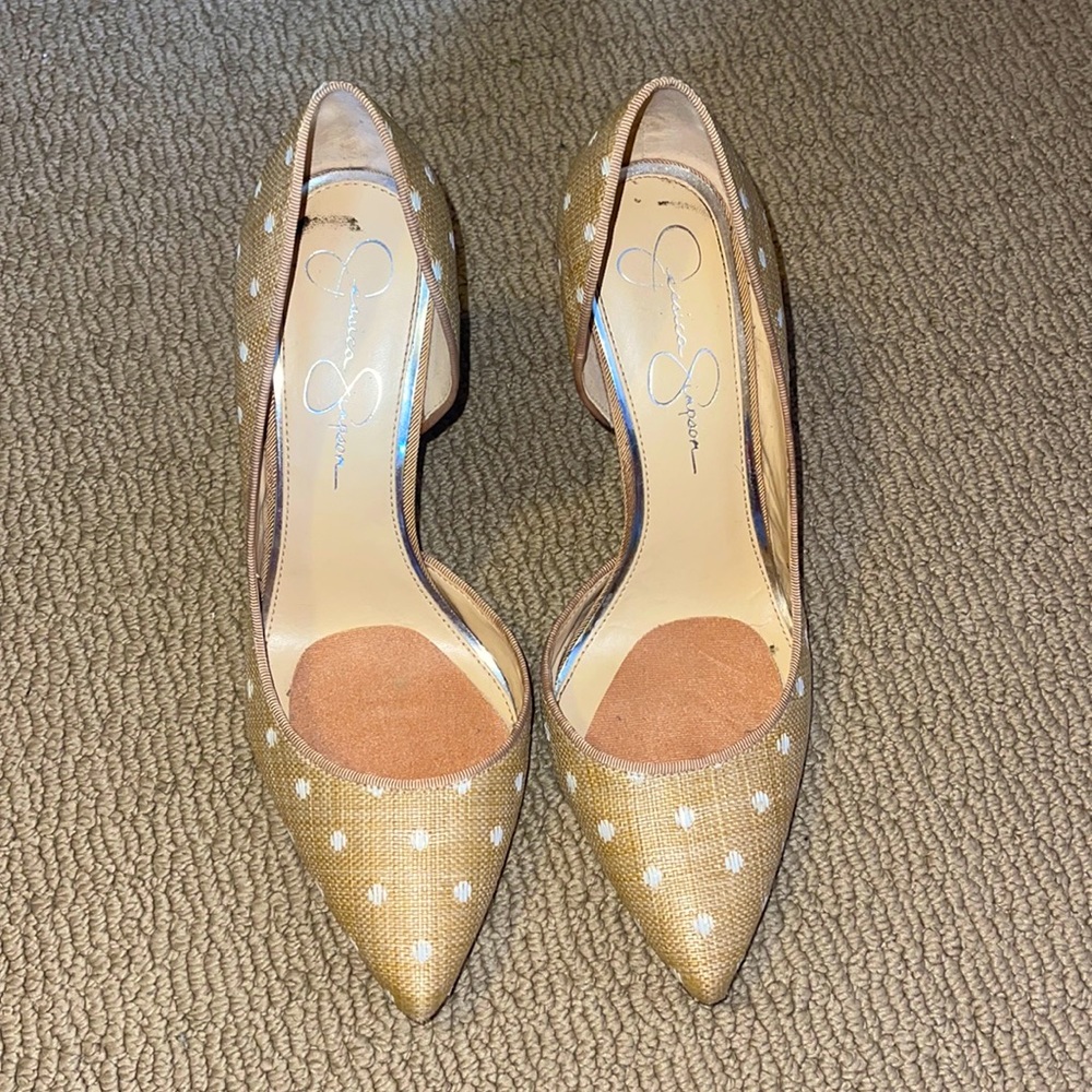 Jessica Simpson heels with foot cushion